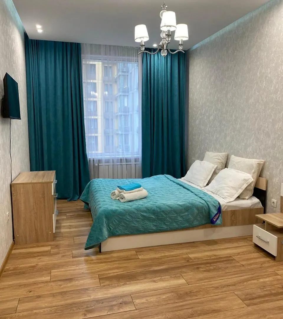 Jazz Kvartall 2 Комнатная В Центре Города Almaty Apartment